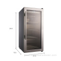 Compressor temperature controlled beef refrigerator
